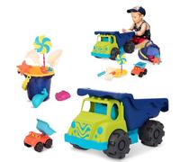 B. toys Giocattolo Incrociatore Colossale Sand Ahoy – Dumper grande, Blu – 18 mesi+