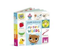 B. toys - Interactive Board Book - Language & Vocabulary - 50 Words to Hear & Learn - Educational Toys for Babies, Toddlers - 12 Months + - Little Listeners: My First Words