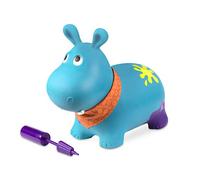 B. toys - Ippopotamo cavalcabile gonfiabile con pompa Inclusa - Giochi cavalcabili per bambini - Salta e rimbalza - 2 anni in su