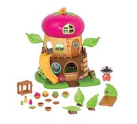 B. toys Li'l Woodzeez WZ69121C1Z - Set di 19 giocattoli con casetta sull'albero, personaggio e accessori, case in miniatura e set da gioco per bambini dai 3 anni in su, multicolore
