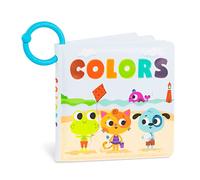 B. toys Libro da bagno Tub Time Colors impermeabile con clip
