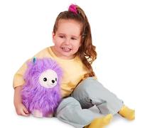 B. toys - Llama di peluche viola - 30 cm Animale di peluche - Llama morbido e colorato - Giocattoli per neonati, bambini, ragazzi - Fluffy Funkies - Lola Llama, 0 mesi +