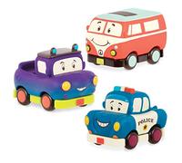 B. toys Mini set di veicoli con trazione posteriore by Battat BX1695Z