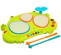 B. toys - Ribbit-tat-tat- Batteria musicale per bambini - Strumenti per bambini - Musica e luci - 2 anni +