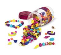 B. toys - Pop Arty! - 275 pezzi - Set di gioielli con perline a scatto per bambini - Kit per la creazione artigianali Fai-Da-Te - Collane, anelli e braccialetti creativi, 4 anni+