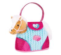 B. toys Pucci Pups - Cuore e Strisce Borsa e Pony - Animale di Peluche - Cavallo di Peluche - Pettine e Borsetta - 2 Anni +