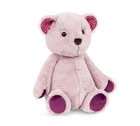 B. Toys - Teddy Bear - Super Soft 30 cm Stuffed Animal - Washable Bear Toy - HappyHues for Babies and Toddlers, 0 Months +, Jolly Jelly, Mauve