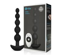 B-Vibe Cinco Anal Beads Black Os - 800 g