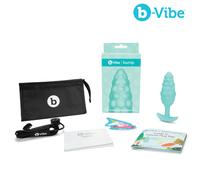 B-Vibe Comfortable Texture Anal Plug Grooves Butt Vibrator Tappo Anale Vibrante