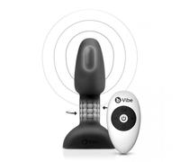 B-vibe rimming control remoto anal plug petite negro