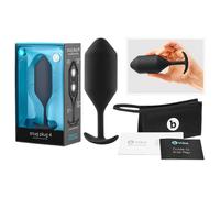 Plug Anale B-Vibe Snug Plug 4 Nero