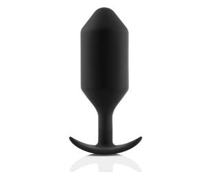 B-Vibe Snug Plug 6 Spina anale Black Taglia unica