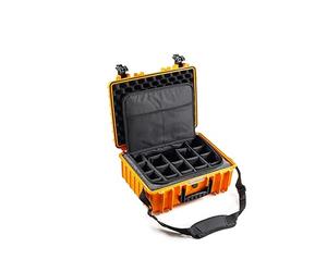 B&W International B&W - Valigetta da trasporto per esterni, tipo 5000, colore bronzo, con custodia per foto, impermeabile secondo la certificazione IP67, antipolvere, infrangibile e indistruttibile,