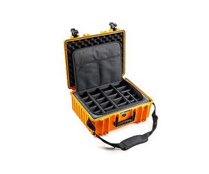 B&W International B&W - Valigetta da trasporto per esterni, tipo 6000, colore bronzo, con custodia per foto, impermeabile secondo la certificazione IP67, antipolvere, infrangibile e indistruttibile,