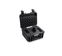 B&W International B&W - Valigetta per drone DJI Flip Fly More Combo 3000 (PP.117), impermeabile, conforme alla certificazione IP67, antipolvere, infrangibile e indistruttibile, Nero, 37 x 30 x 17 cm,
