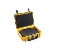 B&W International Battery.case P908.08 - Valigetta per batterie agli ioni di litio - 0,8 kg di carico, giallo., 27 x 22 x 11 cm, Batteria 908.08