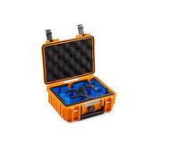 B&W - Valigetta da esterno per DJI Osmo Pocket 3 Creative Combo - Type 500 Orange - Impermeabile secondo la certificazione IP67, antipolvere, infrangibile e indistruttibile