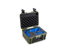 B&W International GmbH B&W - Valigetta per drone DJI Air 3 e Fly More Combo - Tipo 3000 verde bronzo - impermeabile secondo la certificazione IP67, antipolvere, infrangibile e indistruttibile
