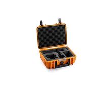B&W International Valigetta da esterno per GoPro 9/10 / 11/12 / 13 - impermeabile secondo la certificazione IP67, antipolvere, infrangibile e indistruttibile, Colore: arancione., 27 x 22 x 11 cm, 1