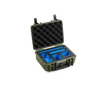 B&W International Valigetta da trasporto Outdoor 1000 (PP.41) Bronzo Verde - per Insta360 X5 e Insta360 X4 - Impermeabile (IP67), antipolvere, antiurto, estremamente robusta