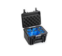 B&W International Valigetta per il trasporto Outdoor 2000 (PP.66), colore nero, per DJI Mini 5 Pro, impermeabile (IP67), antipolvere, antiurto, estremamente robusta