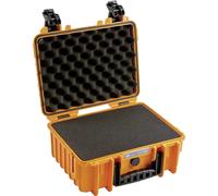 B&W Outdoor.cases Tipo 3000 con schiuma preforata (SI) arancione