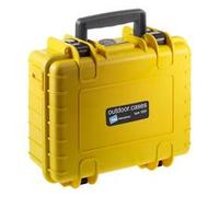 B&w Outdoor Case Type 1000 With Pre-cut Foam Insert One Size Yellow