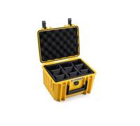 B&w Outdoor Case Type 2000 Padded Partition Insert Cover Backpack Giallo