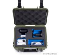 B&W Outdoor.cases Caso d'azione PP.23 Insta360 Go 3 verde bronzo