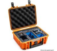 B&W Outdoor.cases Caso d'azione PP.41 Insta360 X4 arancione