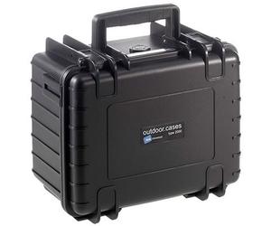 B&W Outdoor.cases Tipo 2000 nero compartimentazione variabile (RPD)