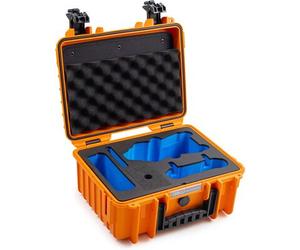 B&W Outdoor.cases Tipo 3000 arancione DJI Air 3 o Air 3 Fly More Combo