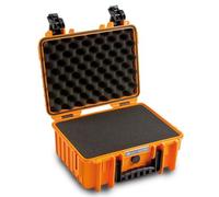 B&W Outdoor.cases Tipo 3000 con schiuma preforata (SI) arancione