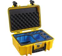 B&W Outdoor.cases Tipo 4000 per DJI Avata Fly Smart Combo / Pro-View Combo e Fly More Set giallo