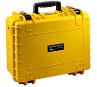 B&W outdoor.cases type 500 geel + plukschuim