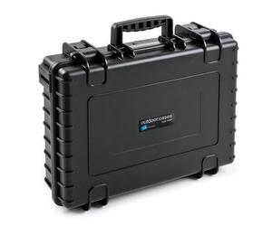 B&W Outdoor.cases Tipo 6040 nero Schiuma cubica (SI)