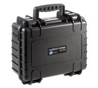 B&W Outdoor.cases Tipo 3000 nero Schiuma cubica (SI)