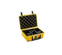 B+W Type 1000 giallo/scomparti