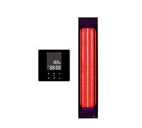 B-Ware InfraROTmed - Faretto a infrarossi da 750 W + controllo icon 1 Touch, per sauna e cabina a infrarossi, per ristrutturare o fai da te