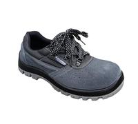 b x work Scarpe da Lavoro Estive Uomo/Donna Basse, S1P SRC, Scarpe Antinfortunistiche Leggere, Antistatiche & Anti Perforazione, Grigio, 44