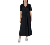 B.Young Black Linen Long Dress - IT38|XS