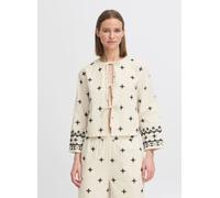 B-Young - BYDUNIA JACKET - Bianco - Abbigliamento 36 Bianco
