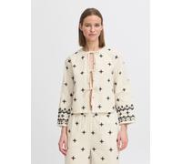 B-Young - BYDUNIA JACKET - Bianco - Abbigliamento 42 Bianco