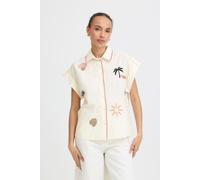 B-Young - Byjessel Emb Shirt Bianco - Abbigliamento 38 Bianco