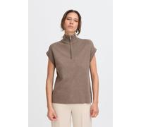 B-Young - BYMMORLA ZIPPER VEST - Marrone - Abbigliamento S Marrone