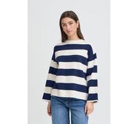 B-Young - Byotari Stripe Jumper Bianco - Abbigliamento L Bianco