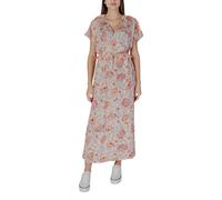 B.Young Multicolor Cotton Long Dress - IT36|XXS