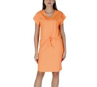 B.Young Orange Cotton Midi Dress - IT42|M