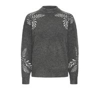 b.young Pullover ' BYMAGGE' grigio scuro / bianco Donna b.young M