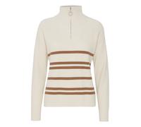b.young Pullover 'Milo' crema / cognac Donna b.young XL crema / cognac
